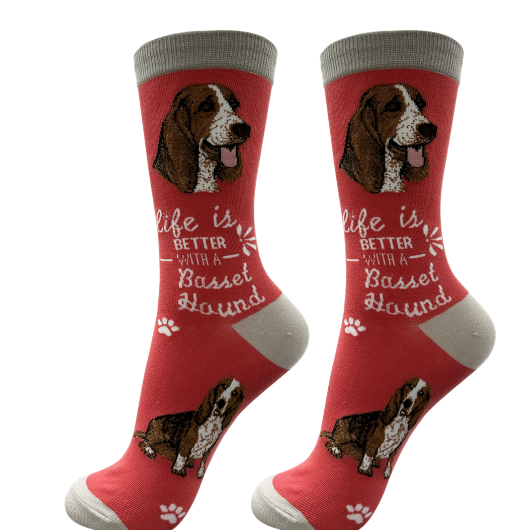 Socks  Basset Hound Dog        840-2 