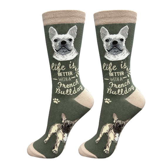 Socks  French Bull Dog     840-64 