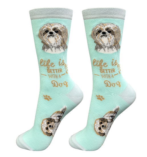 Socks  Shih Tzu Tan Dog              840-87 