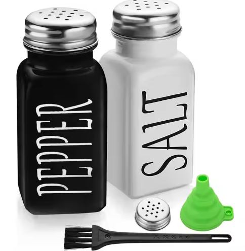 Salt and Pepper Shakers Set    RTBWSPGL 