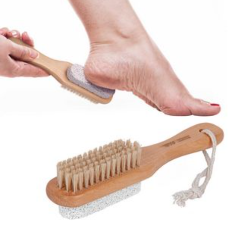 Pumice Stone & Bristle Brush-Foot Cleaner- 68425 