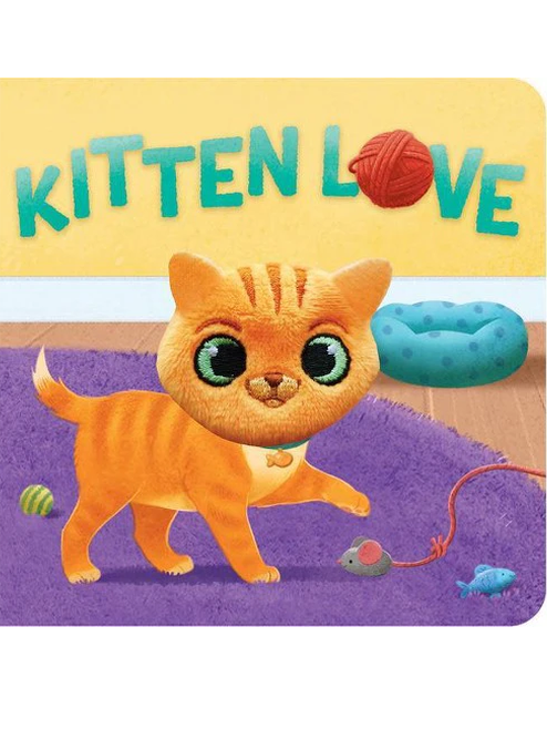 Book Finger Puppet Kitten Love Children 390971 