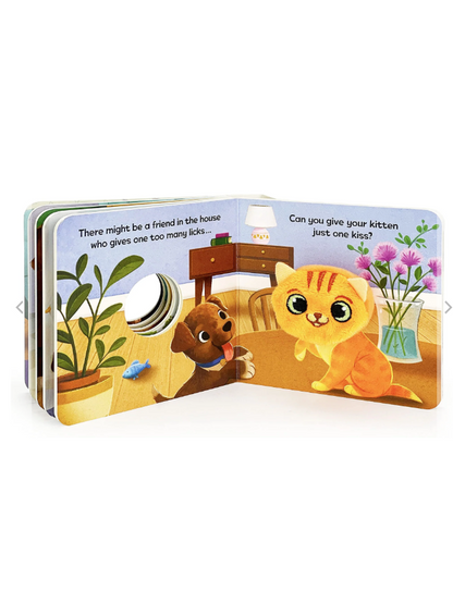 Book Finger Puppet Kitten Love Children 390971 