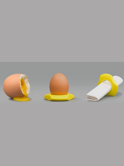 Egg Cracker  3-in-1 Egg Topper, Egg Cup & Napkin Ring  Cregg  Many Colors  A005196 