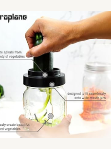 Mason Jar Top Spiralizer    47009 7891 