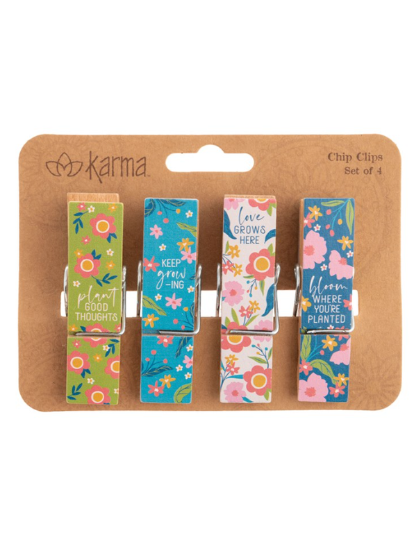 Chip Clip Floral  #KA2025-33 