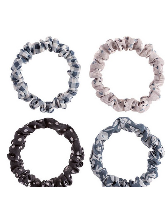 Slim Scrunchies Black & Grey KA207102 