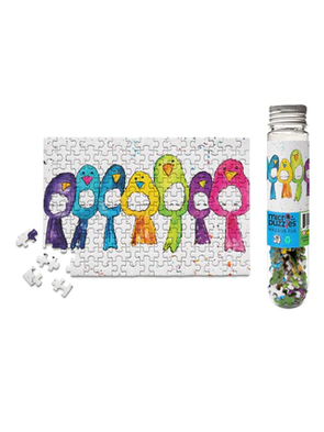 Puzzles  Minis Fun Art Work - Birds -Feathers &  Fluff