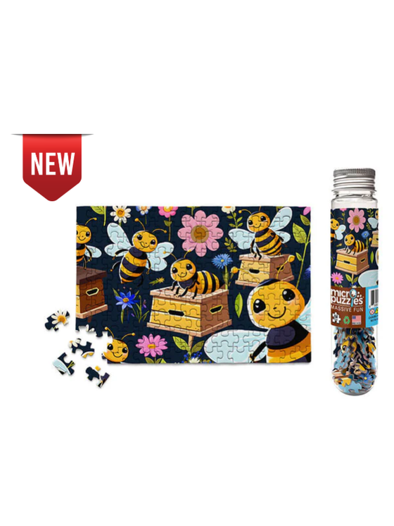 Puzzles  Minis Fun Art Work -Honey Bees