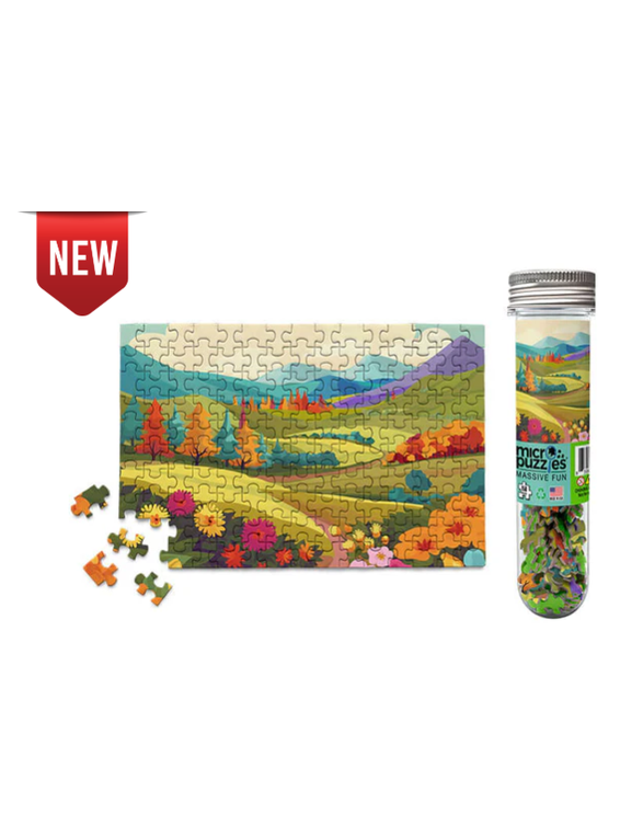 Puzzles  Minis Fun Art Work - Mountain Meadows