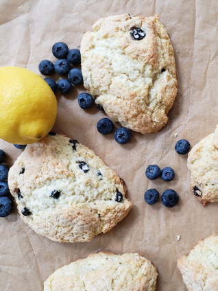 Scones Lemon Blueberry