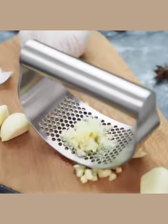 Garlic Press Crusher Heavy Duty Stainless Steel
