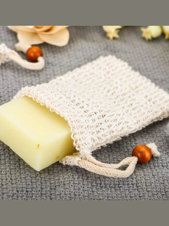 Soap On A Rope Body Scrubber 3"x 5"