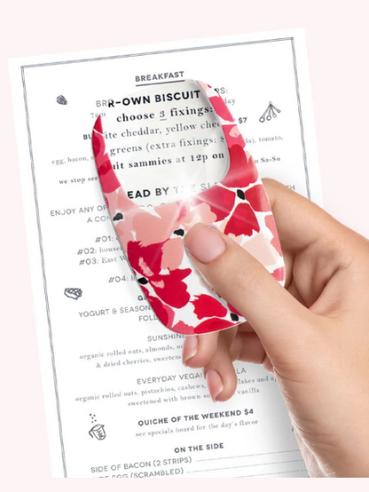 Pocket Magnifier Led Opticard 6 Styles Women's Sweet Escape Collection Clptw2