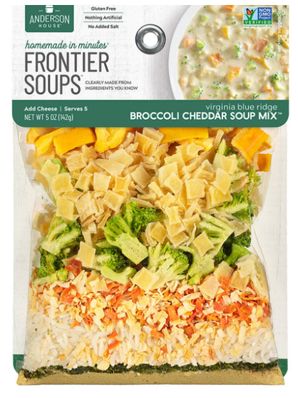 Virginias Broccoli Cheddar Soup Mix F-VA
