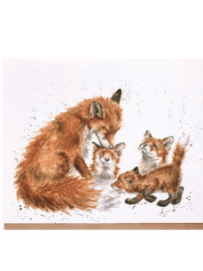 Card - ACS146 THE BEDTIME KISS FOX