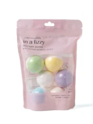 Lemon Lavender in a Fizzy Mini Bath Bombs LLBB12