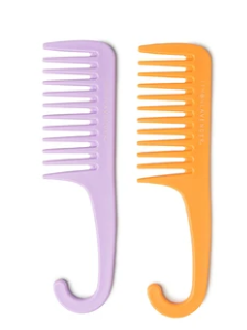 Lemon Lavender Knot Today detangling Shower Comb LLKNOT24