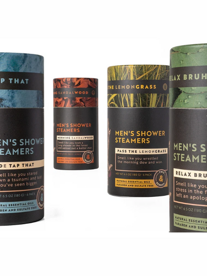 Men's Shower Steamers 4 scents BRSS16