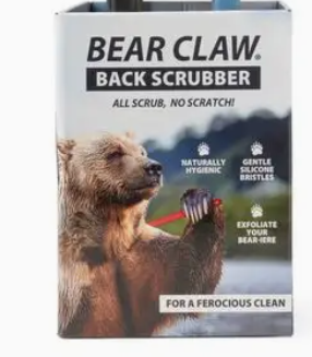 Bear Claw Back Scrubber  B-BS12