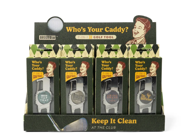 Brodeo Drive Who's Your Caddy 7 in 1 Golf Tool  BRGT16