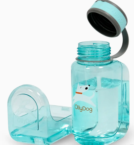 Olly Dog Water Container Aqua Blue 14388
