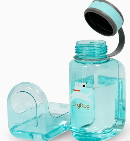Olly Dog Water Container Aqua Blue 14388