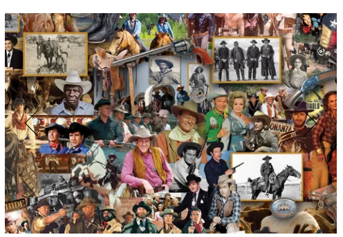 Puzzles Cowboys, Cowboys, Cowboys  HP040