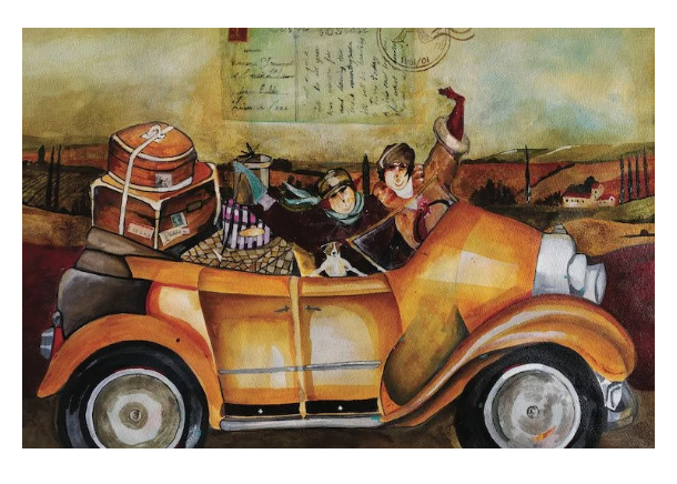 Hart-Puzzle&nbsp; Road Trip To France 1000Pc 24 x 30" Hp071