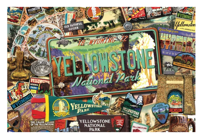 Puzzle Yellowstone National Park1000Pc 24 x 30" Hp080
