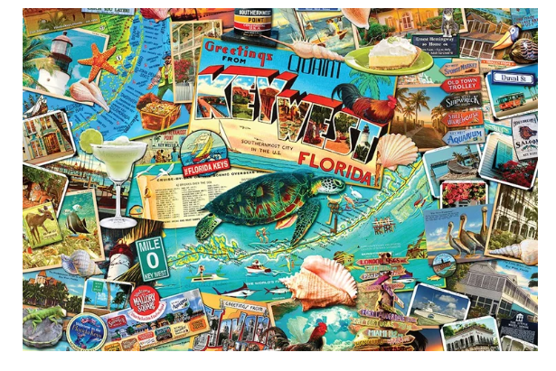 Hart-Puzzle Key West 1000Pc 24 x 30" Hp228