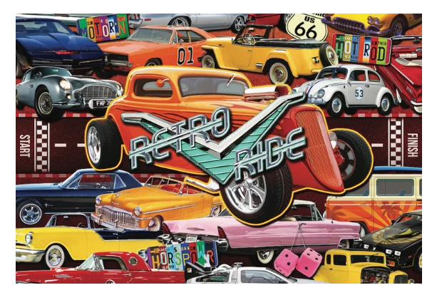 Hart-Puzzle Boomer's Favorite Ride 1000Pc 24 x 30" Hp508