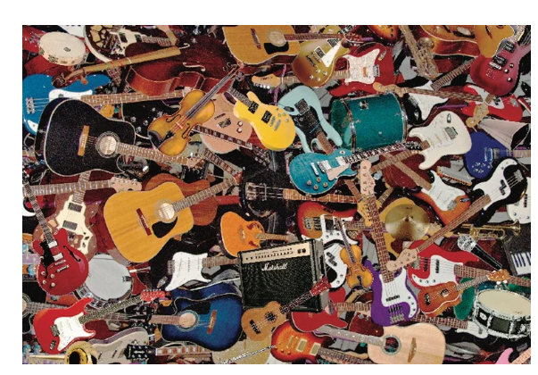 Puzzle  Boomer's Garage Band 1000Pc 24 x 30" Hp812