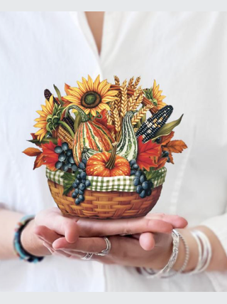 Card Pop Up 6" Golden Harvest 7447  Mini