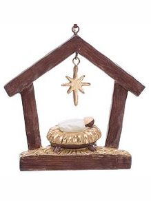 Christmas Hanging Ornament Humble Hope Holy 3 Styles 4"X 5" 9750389