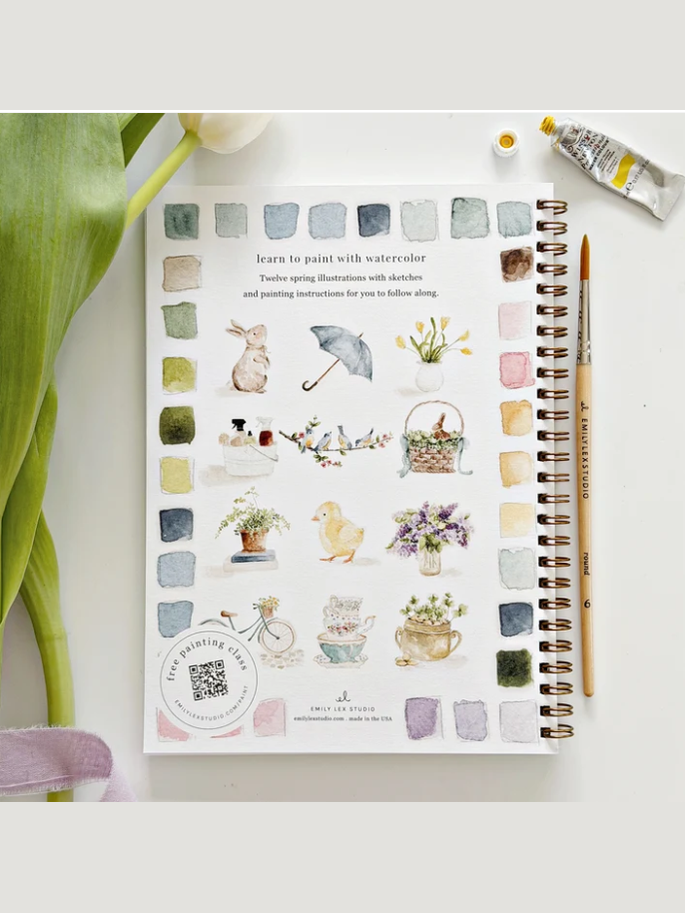 Water Color Work Book Spring ELSWWS