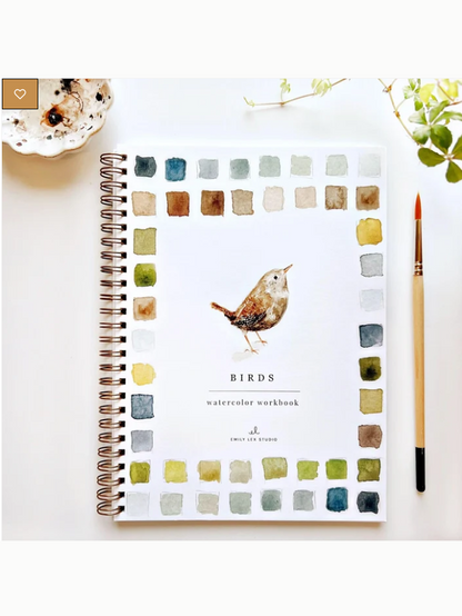 Water Color Work Book Birds ELSWWB