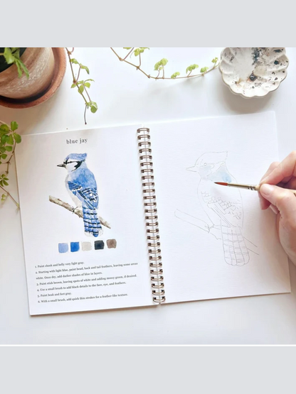 Water Color Work Book Birds ELSWWB