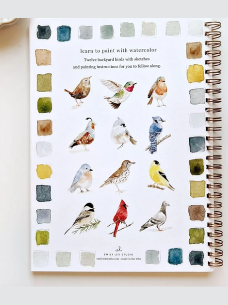 Water Color Work Book Birds ELSWWB