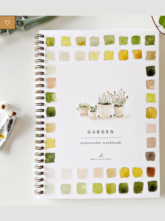 Water Color Work Book Garden ELSWWG