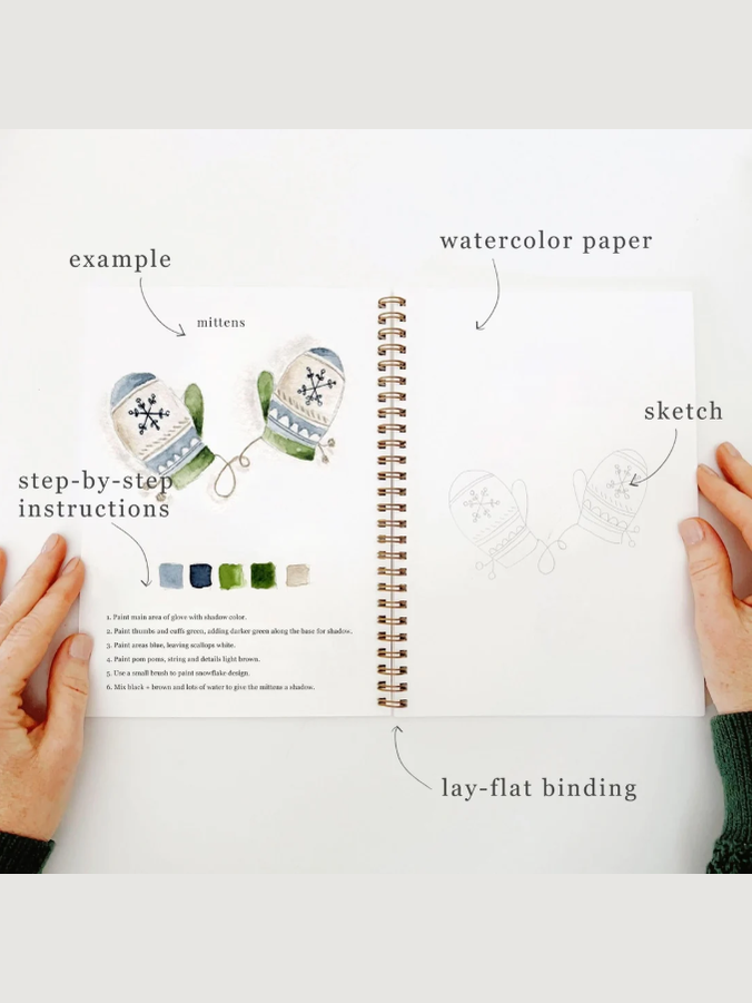 Water Color Work Book Winter ELSWWW