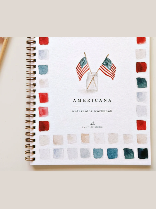 Water Color Work Book Americana ELSWWA