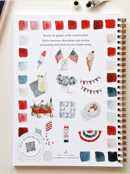 Water Color Work Book Americana ELSWWA