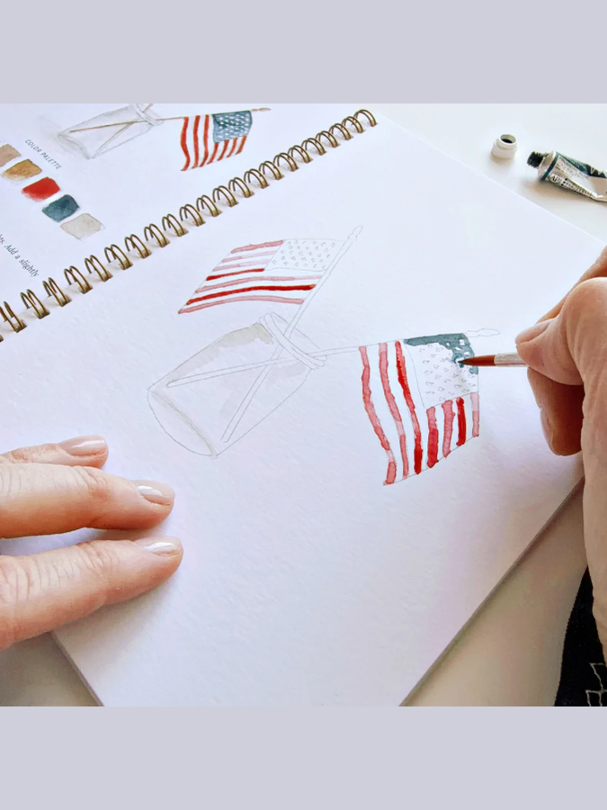 Water Color Work Book Americana ELSWWA