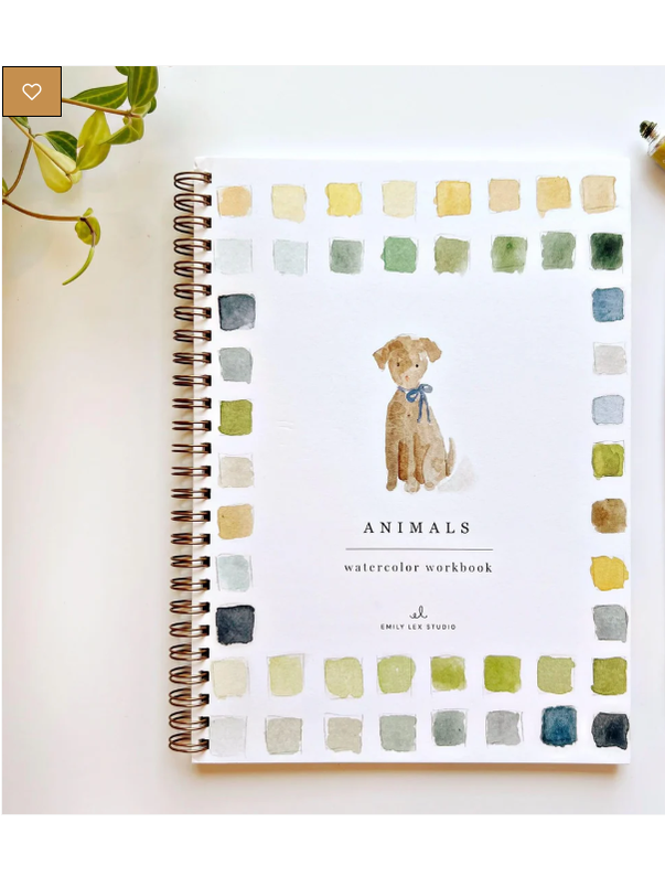 Water Color Work Book Animals ELSWWAP