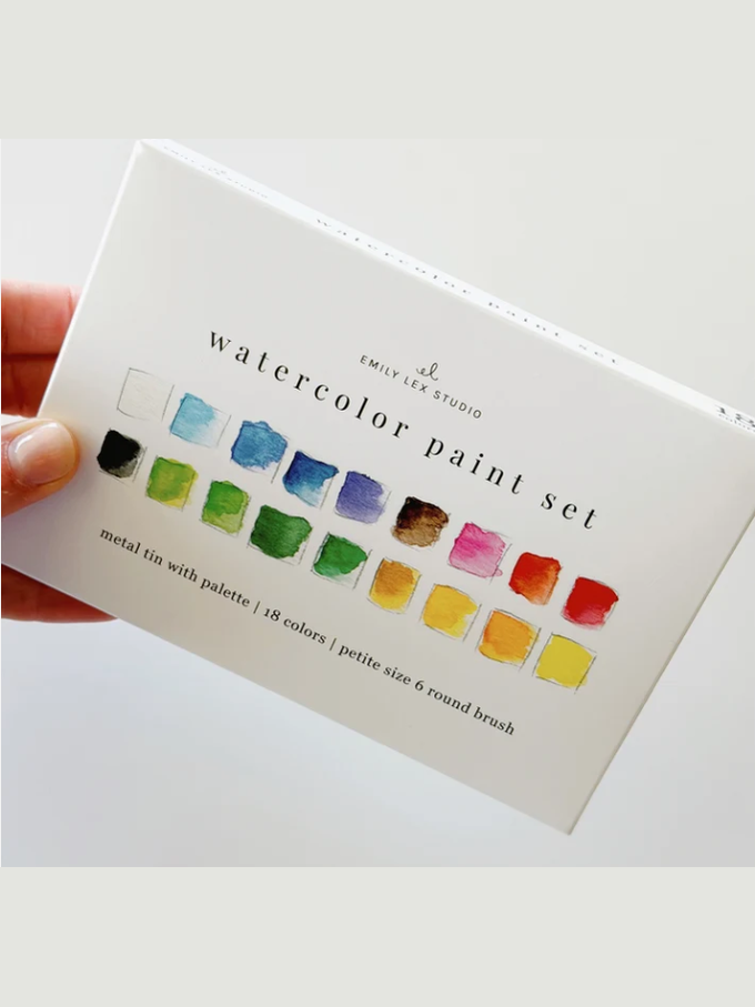Water Color Paint Set 18pc  ELSWPS