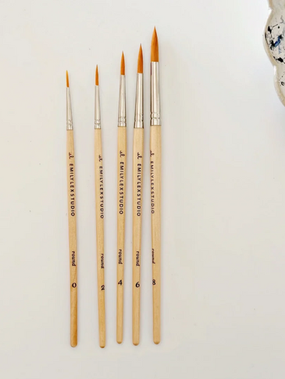 Water Color Paint Brush Set 5pc ELSWPBS