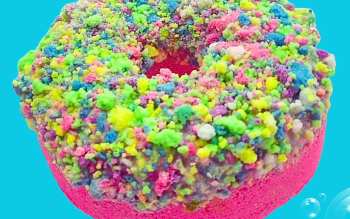 Donut Bath Bombs - Strawberry, Pinneapple, Unicorn, Peach & More! 