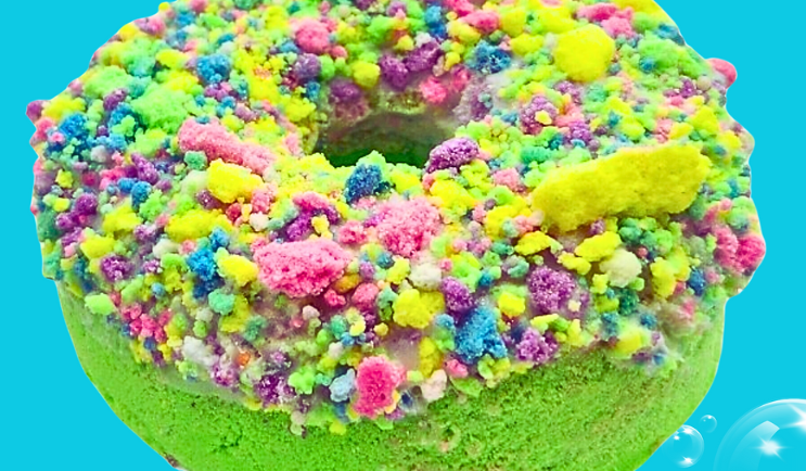 Donut Bath Bombs - Strawberry, Pinneapple, Unicorn, Peach & More! 