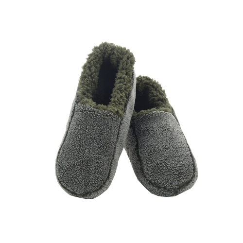 Men's Soft Slippers - Green 